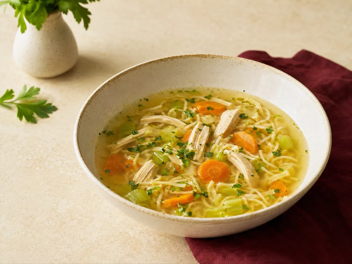 Chicken noodle soup